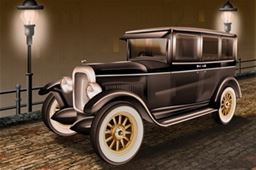 Classic Car 1930 Buick LED Canvas